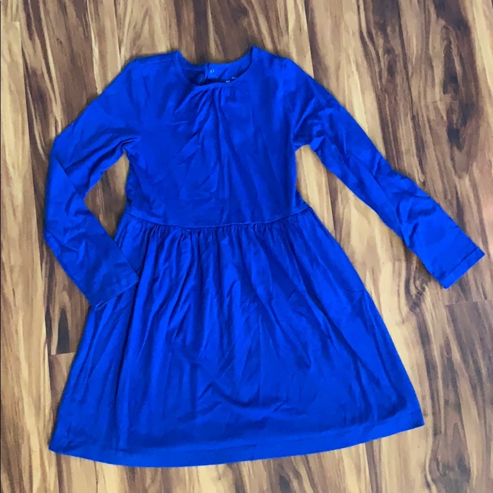 Girl Primary cotton long sleeve dress
